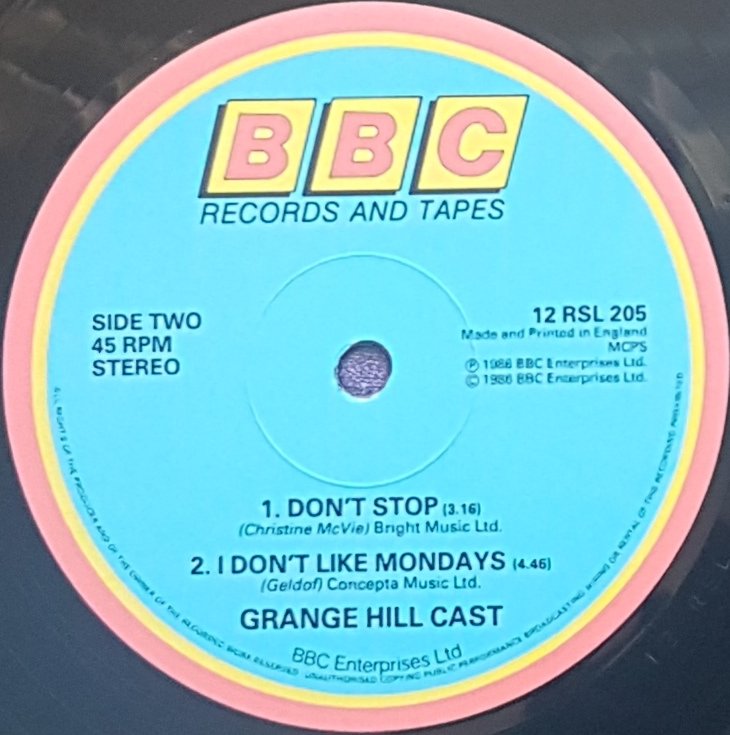 12 RSL 205 You know the teacher Grange Hill cast from the BBC records and Tapes library Label